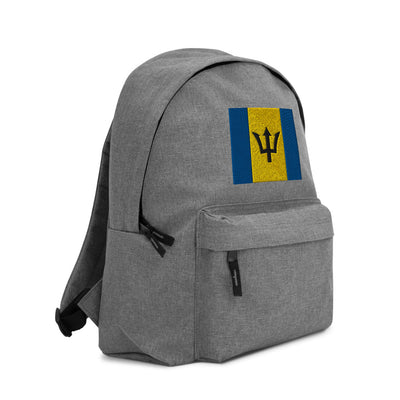 BARBADOS FLAG Embroidered Backpack