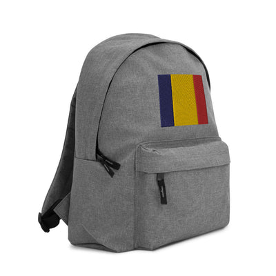 CHAD FLAG Embroidered Backpack