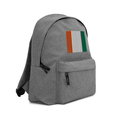 COTE D'IVOIRE FLAG Embroidered Backpack