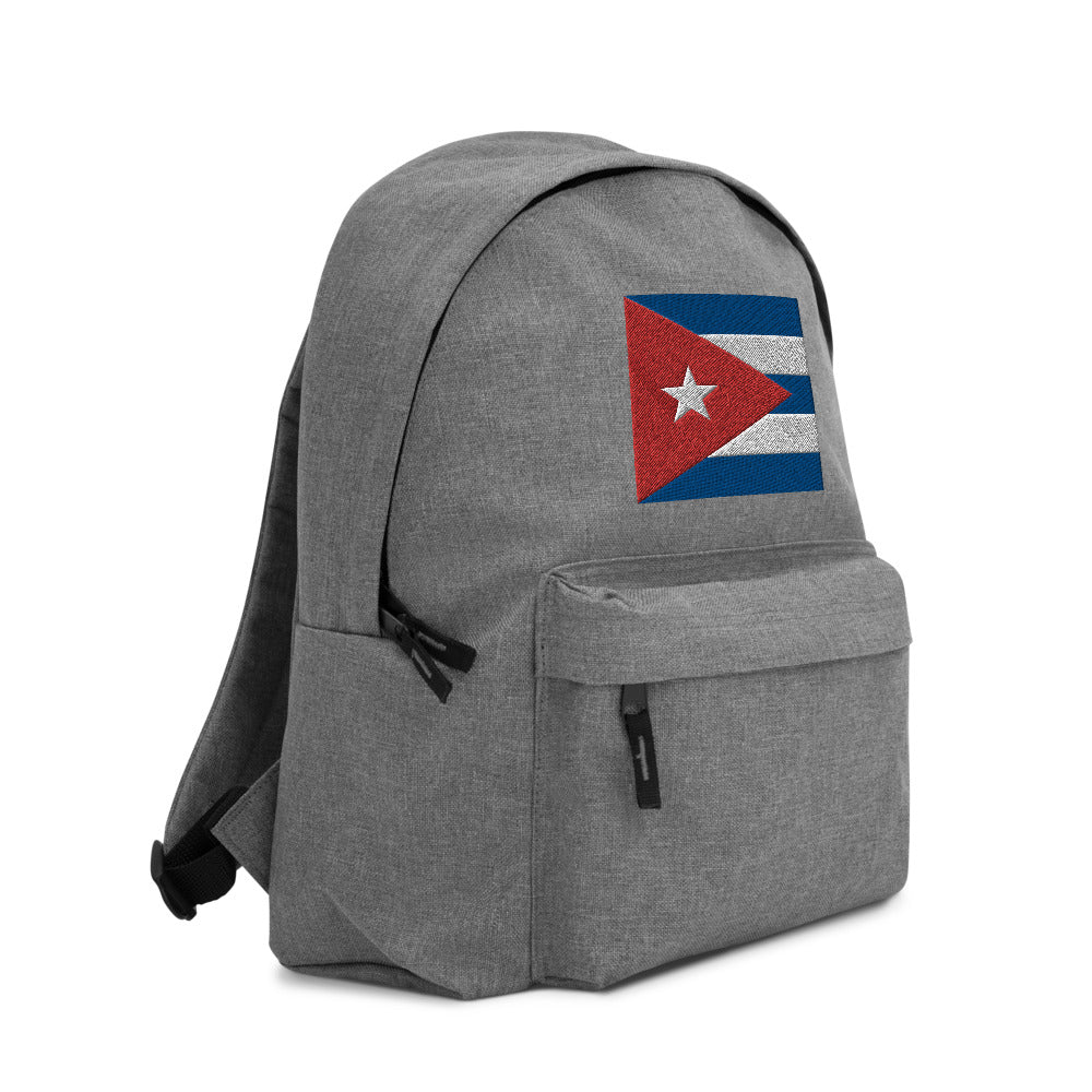 CUBA FLAG Embroidered Backpack