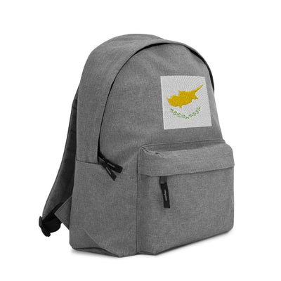 CYPRUS FLAG Embroidered Backpack