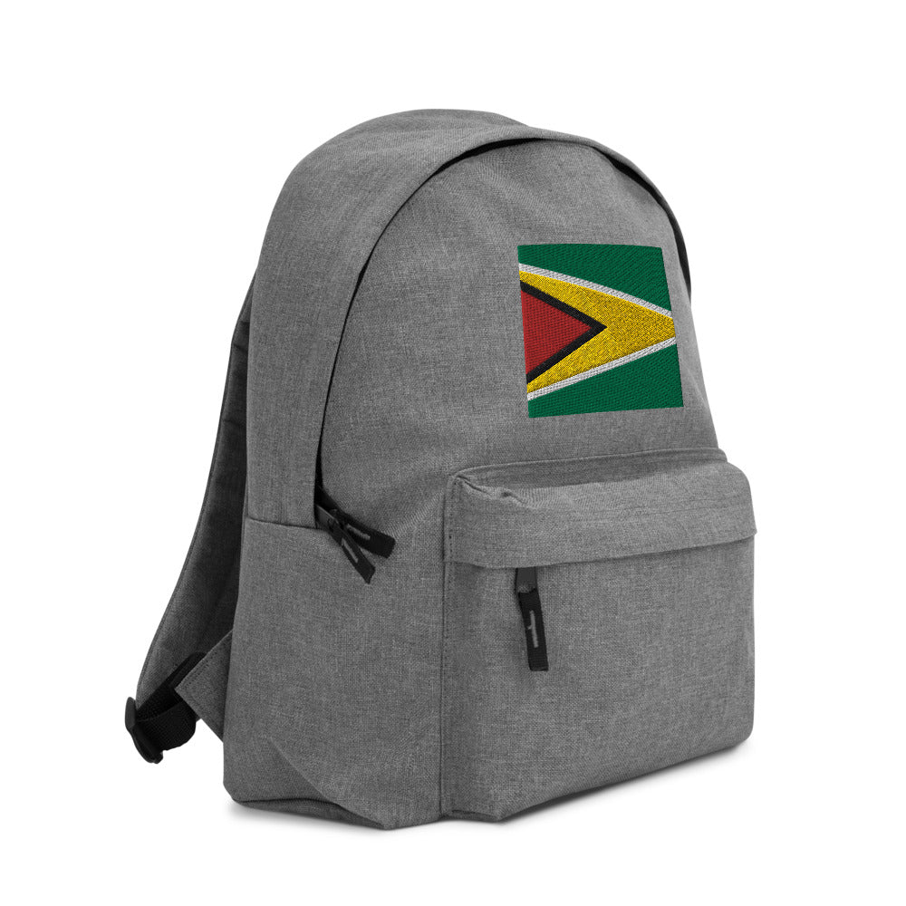 GUYANA FLAG Embroidered Backpack