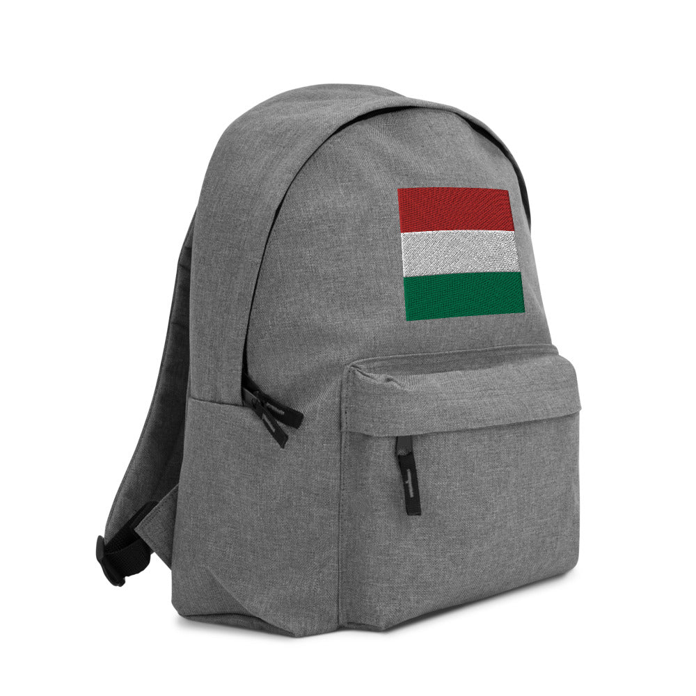 HUNGARY FLAG Embroidered Backpack