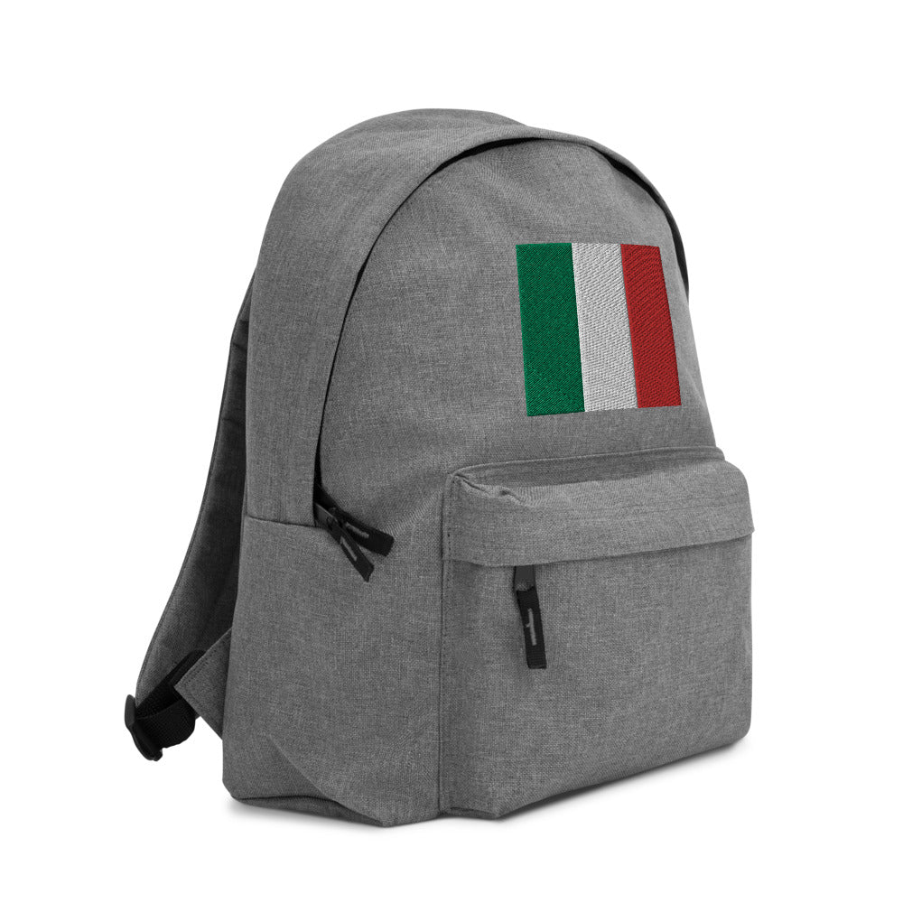 ITALY FLAG Embroidered Backpack