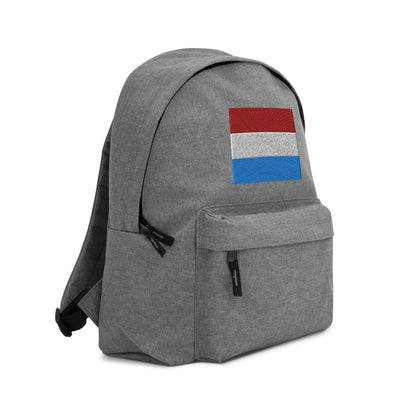 LUXEMBOURG FLAG Embroidered Backpack