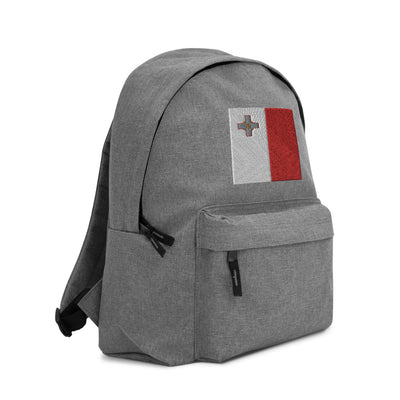 MALTA FLAG Embroidered Backpack