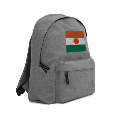 NIGER FLAG Embroidered Backpack