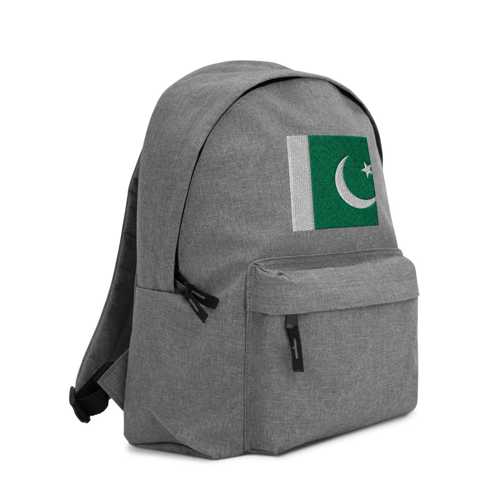 PAKISTAN FLAG Embroidered Backpack