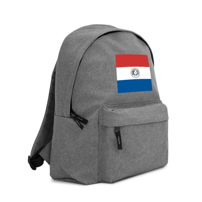 PARAGUAY FLAG Embroidered Backpack