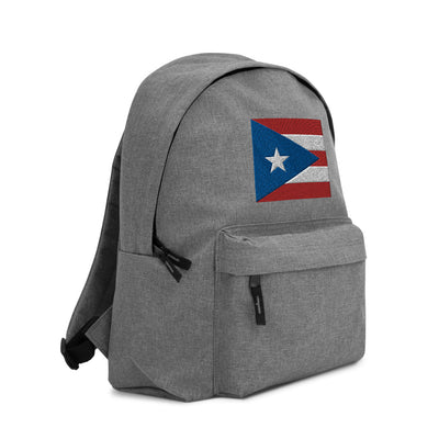 PUERTO RICO FLAGEmbroidered Backpack