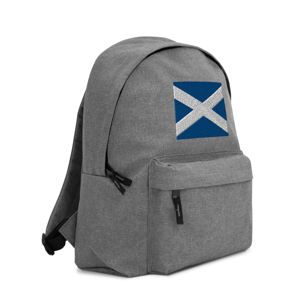 SCOTLAND FLAG Embroidered Backpack