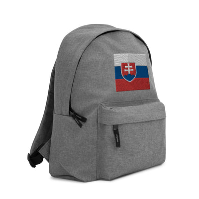 SLOVAKIA FLAG Embroidered Backpack