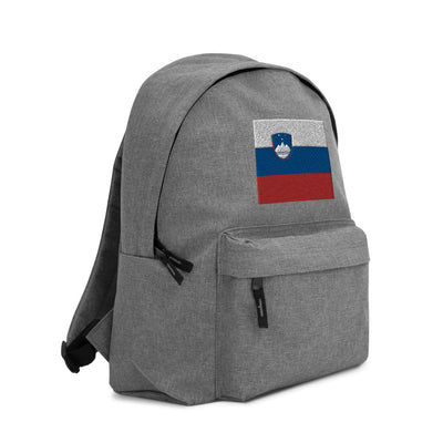 SLOVENIA FLAG Embroidered Backpack