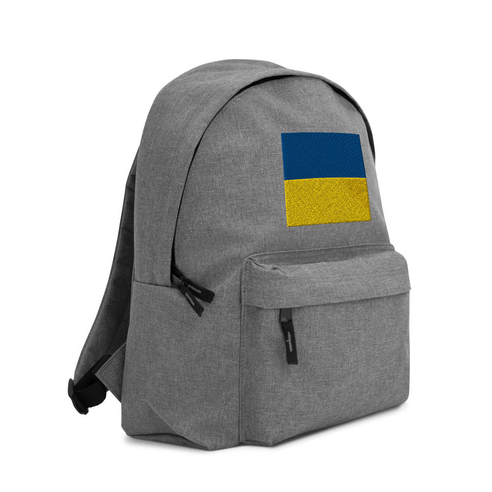 UKRAIN FLAG Embroidered Backpack