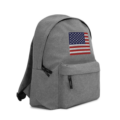 United states flag Embroidered Backpack