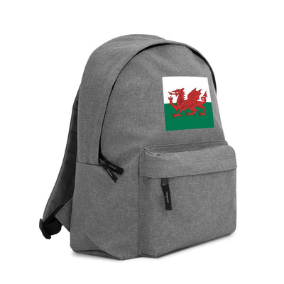 WALES FLAG Embroidered Backpack