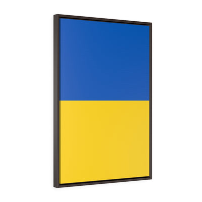 UKRAINE Vertical Framed Premium Gallery Wrap Canvas