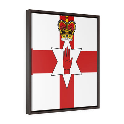 NORTHERN IRELAND Vertical Framed Premium Gallery Wrap Canvas