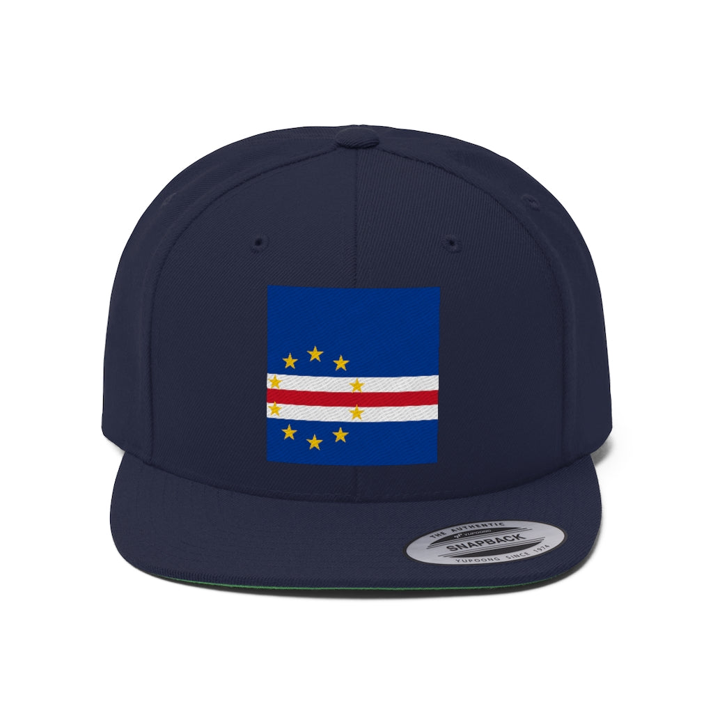 CAPE VERDE Unisex Flat Bill Hat