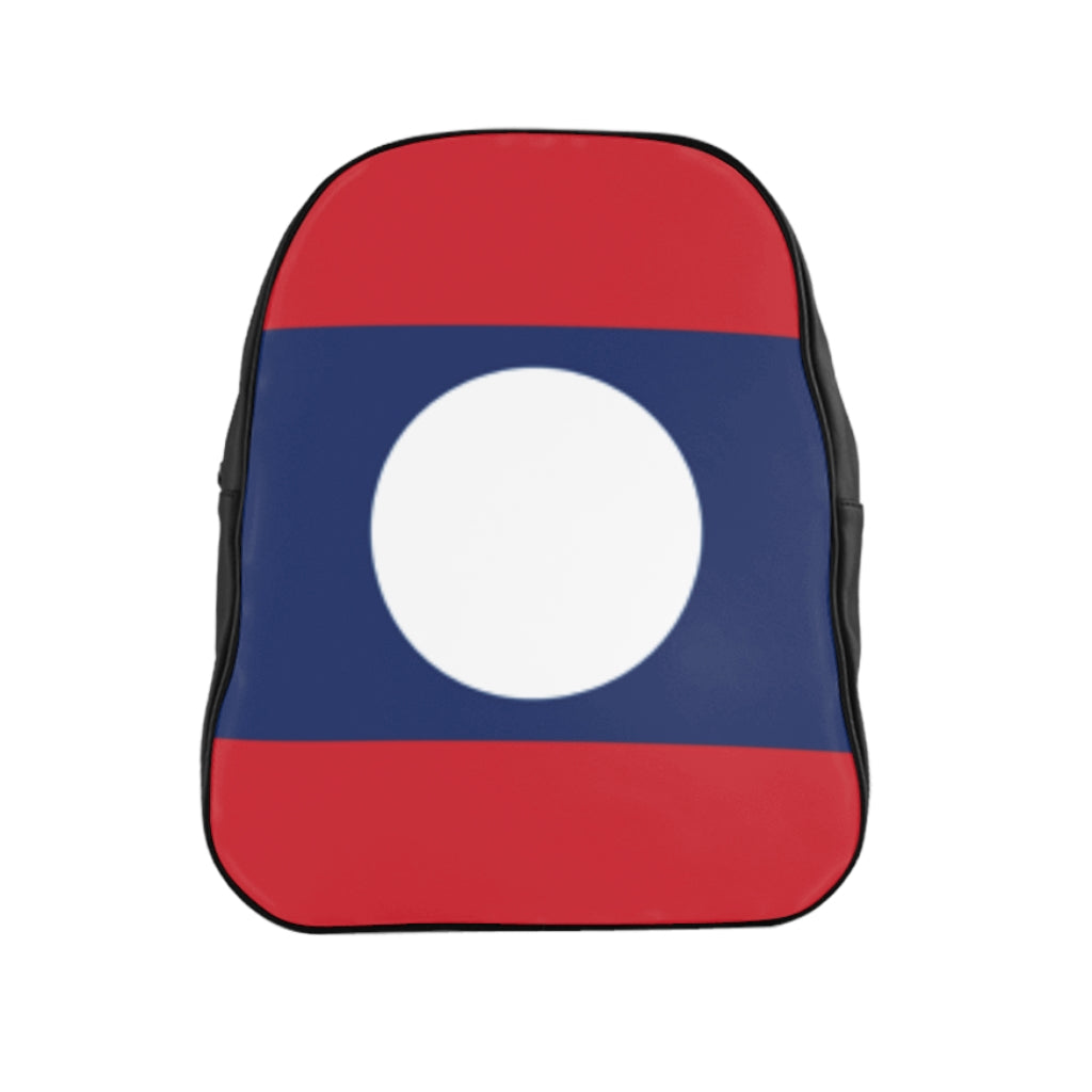 LAOS FLAG School Backpack