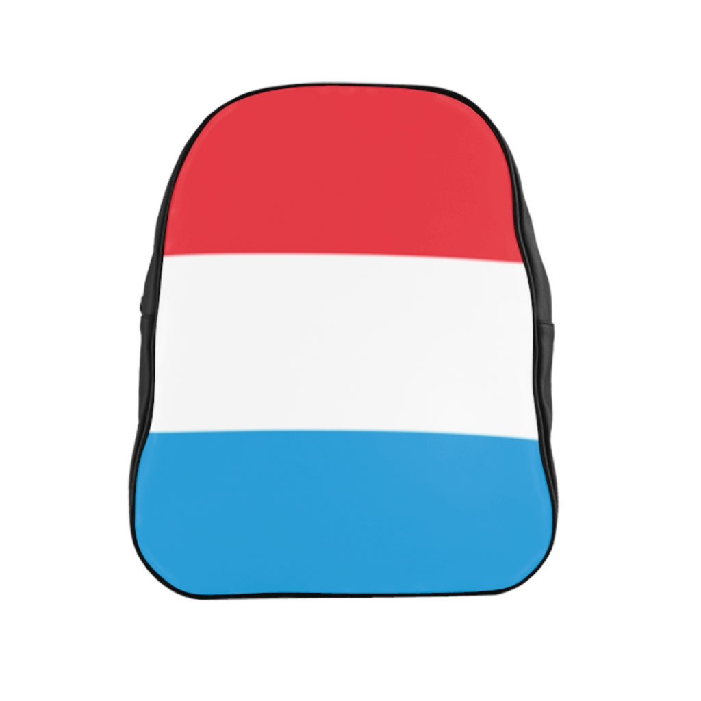 LUXEMBOURG FLAG School Backpack