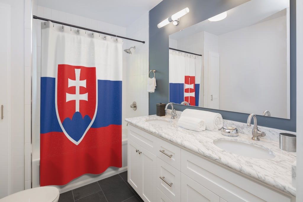 SLOVAKIA Shower Curtains