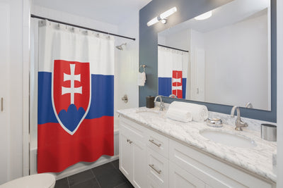 SLOVAKIA Shower Curtains