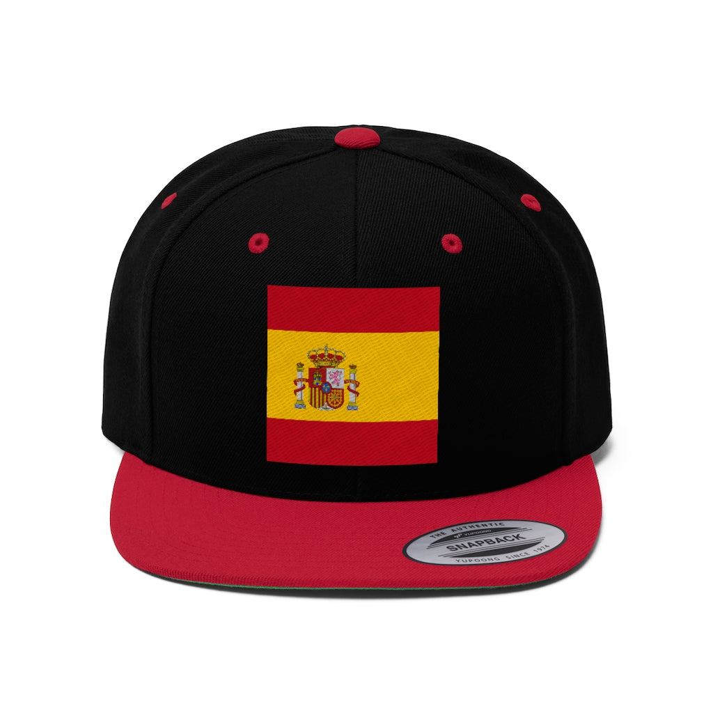 SPAIN Unisex Flat Bill Hat