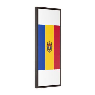 MOLDOVA Vertical Framed Premium Gallery Wrap Canvas