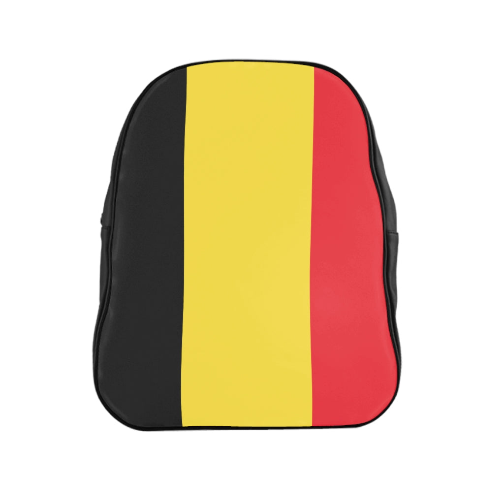 BELGIUM FLAG School Backpack