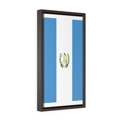 GUATEMALA Vertical Framed Premium Gallery Wrap Canvas