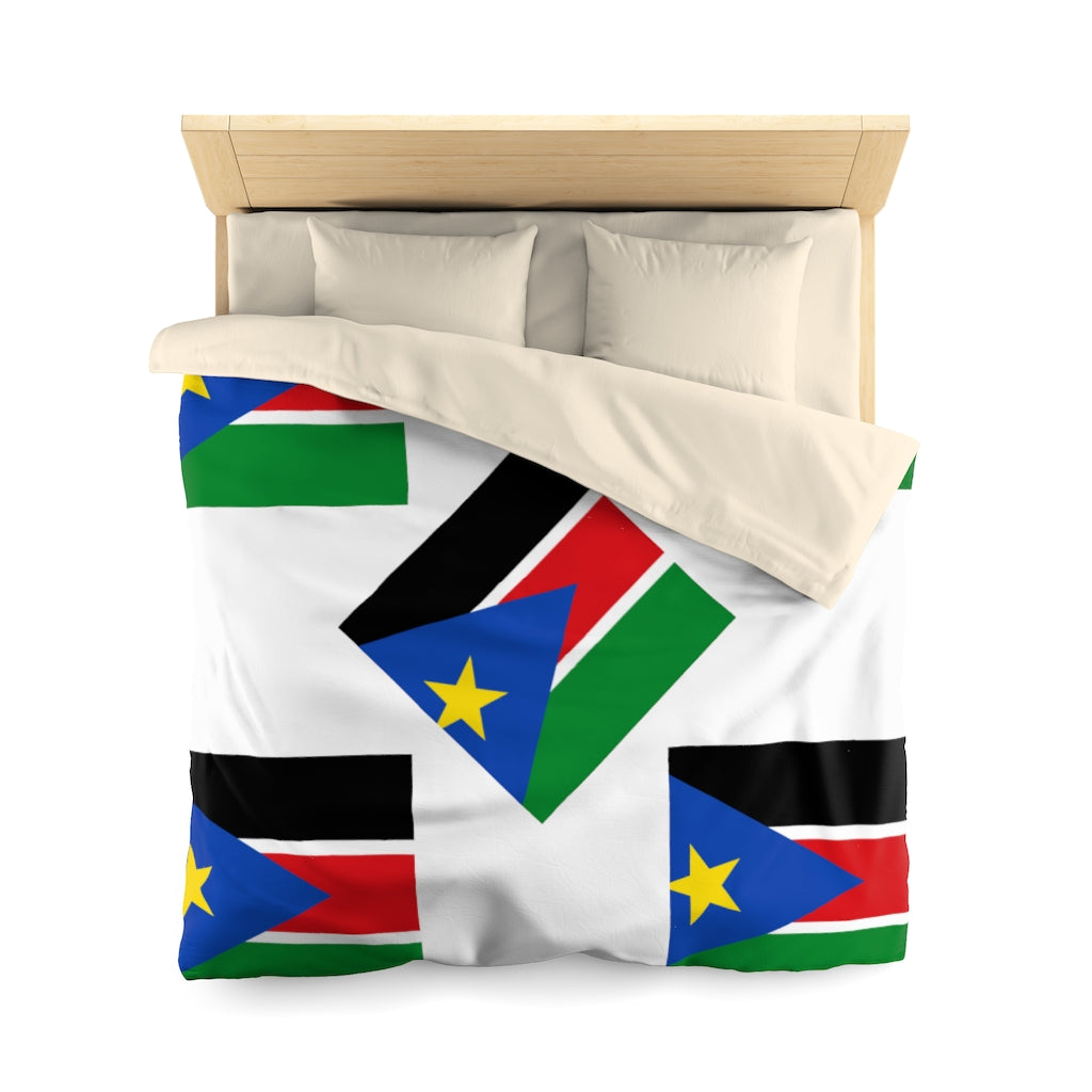 SOUTH SUDAN Microfiber Duvet Cover