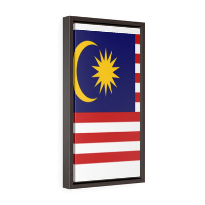 MALAYSIA Vertical Framed Premium Gallery Wrap Canvas