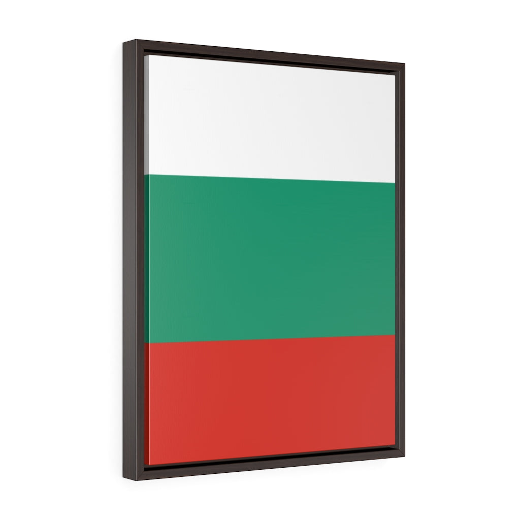 BULGARIA Vertical Framed Premium Gallery Wrap Canvas