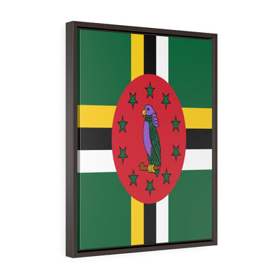 DOMINICA Vertical Framed Premium Gallery Wrap Canvas