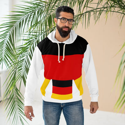 Germany AOP Unisex Pullover Hoodie