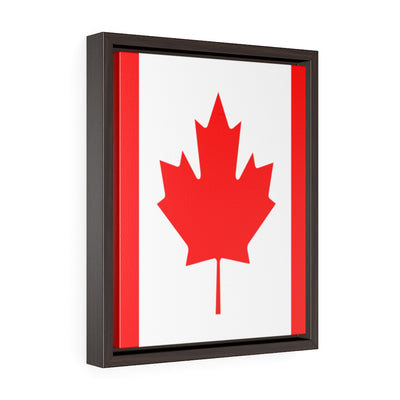 Canada Vertical Framed Premium Gallery Wrap Canvas