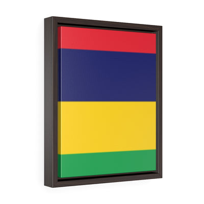 MAURITIUS Vertical Framed Premium Gallery Wrap Canvas