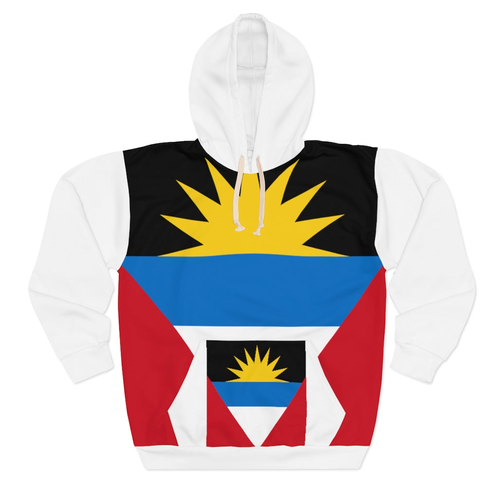 Antigua and Barbuda AOP Unisex Pullover Hoodie