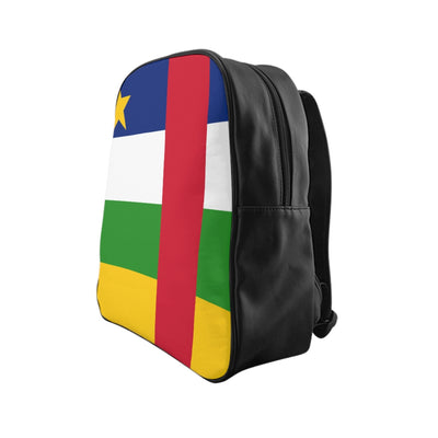 CENTRAL AFRICAN REPUBLIC FLAGSchool Backpack