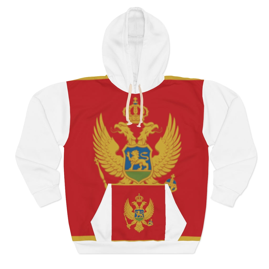 Montenegro AOP Unisex Pullover Hoodie