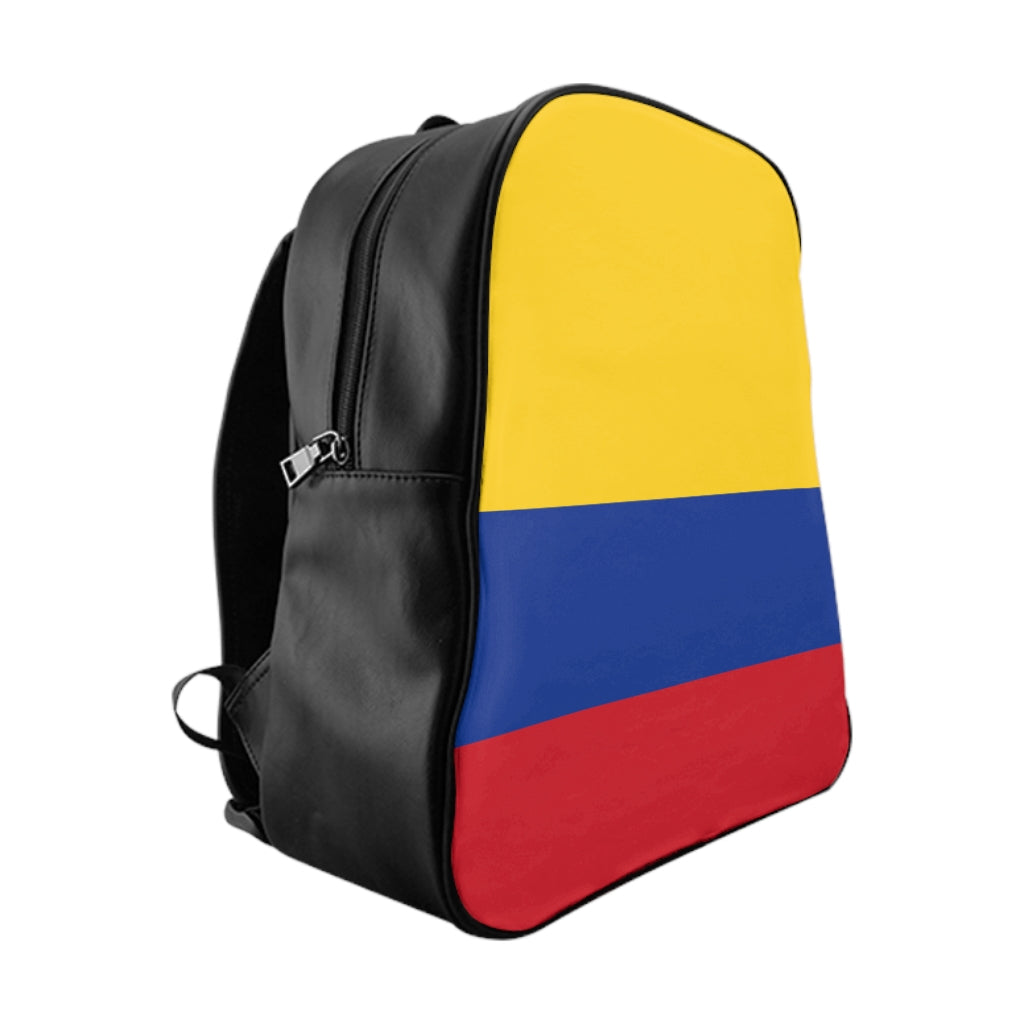 COLOMBIA FLAG School Backpack