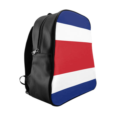 COSTA RICA FLAG School Backpack