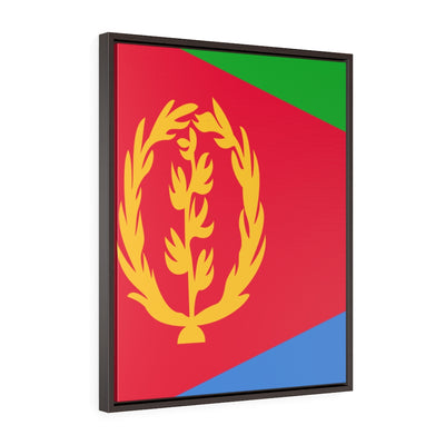 ERITREA Vertical Framed Premium Gallery Wrap Canvas