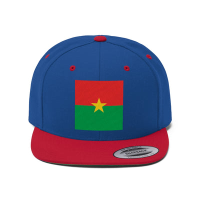 BURKINA FASO Unisex Flat Bill Hat