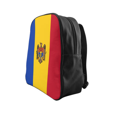 MOLDOVA FLAG School Backpack