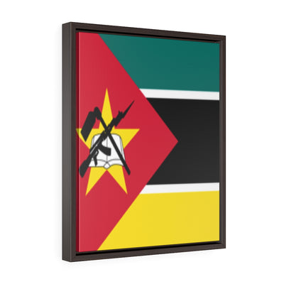 MOZAMBIQUE Vertical Framed Premium Gallery Wrap Canvas