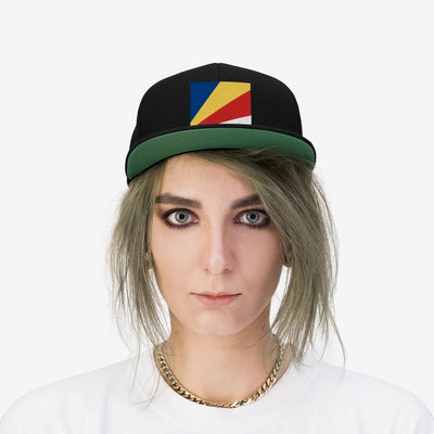 SEYCHELLES Unisex Flat Bill Hat