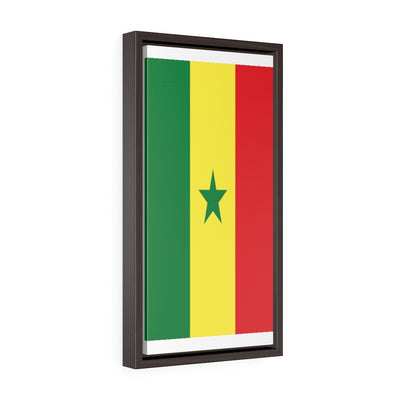 SENEGAL Vertical Framed Premium Gallery Wrap Canvas