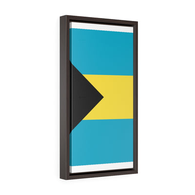 BAHAMAS Vertical Framed Premium Gallery Wrap Canvas